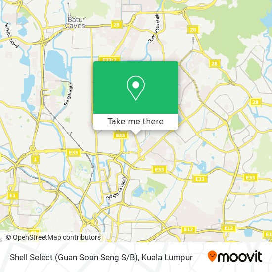 Shell Select (Guan Soon Seng S / B) map