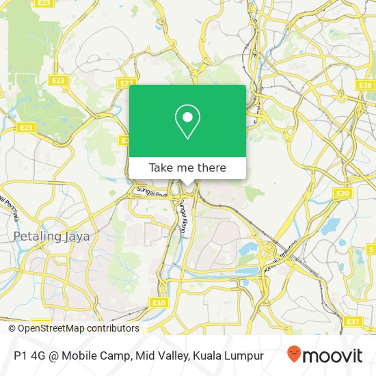P1 4G @ Mobile Camp, Mid Valley map