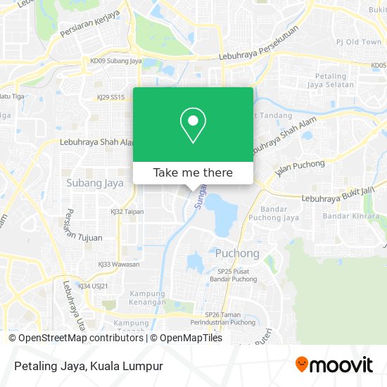 How To Get To Petaling Jaya In Puchong By Bus Or Mrt Lrt Moovit