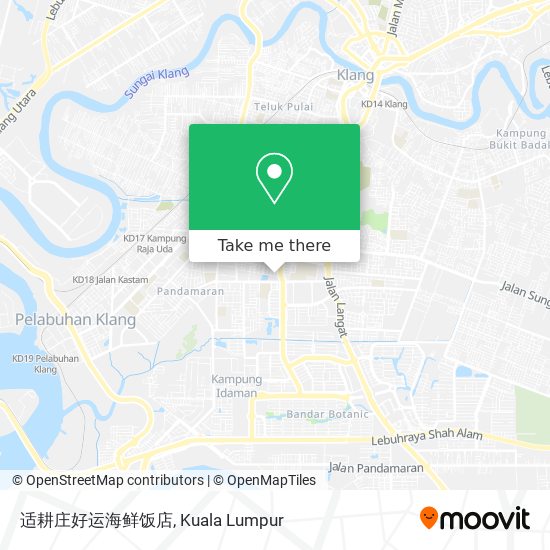 适耕庄好运海鲜饭店 map