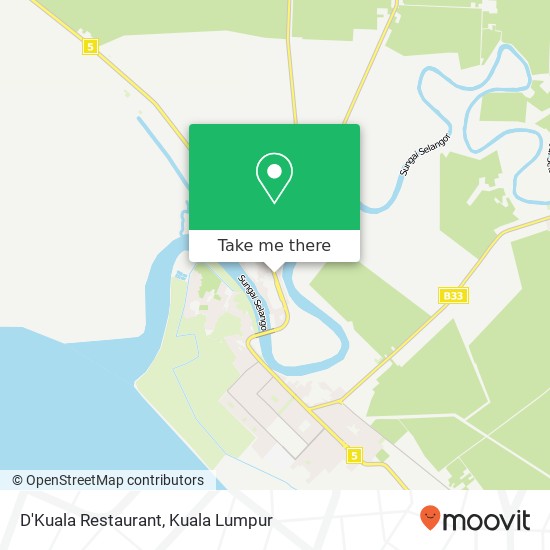 D'Kuala Restaurant map