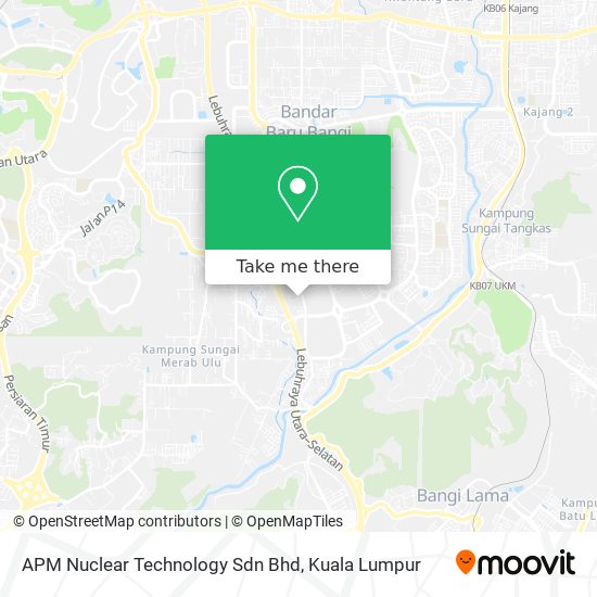 Peta APM Nuclear Technology Sdn Bhd