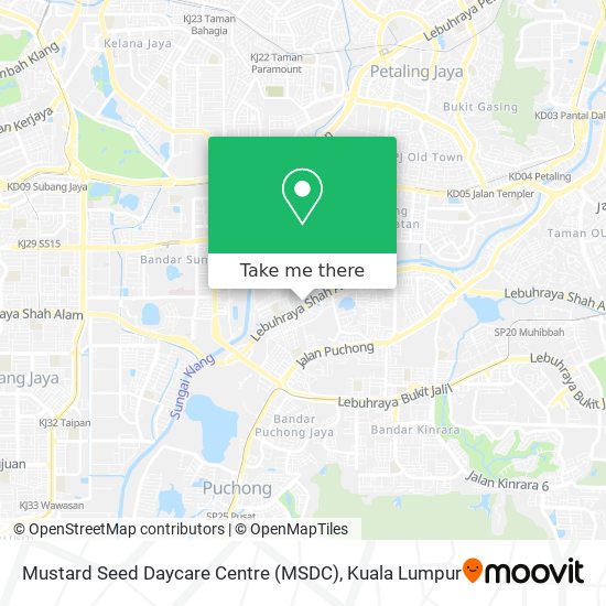 Mustard Seed Daycare Centre (MSDC) map
