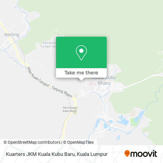 How To Get To Kuarters Jkm Kuala Kubu Baru In Hulu Selangor By Bus Or Train