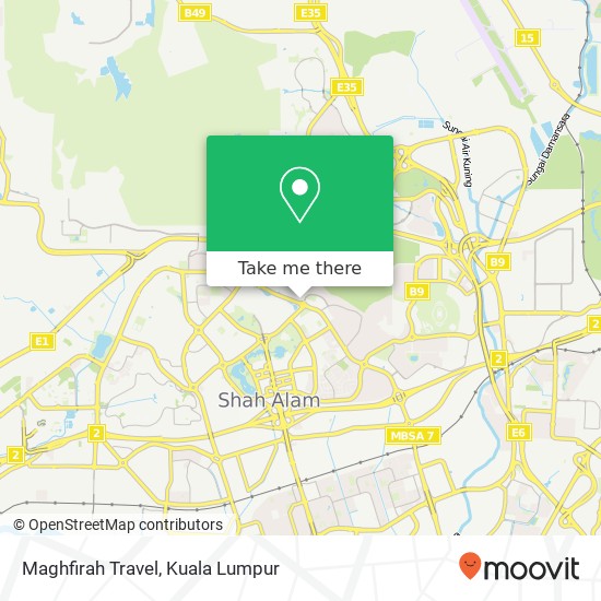 Maghfirah Travel map