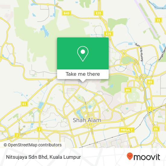 Nitsujaya Sdn Bhd map