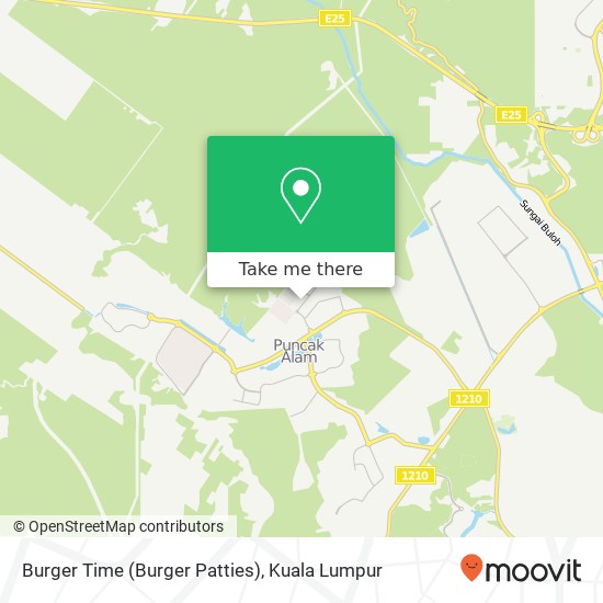 Burger Time (Burger Patties) map