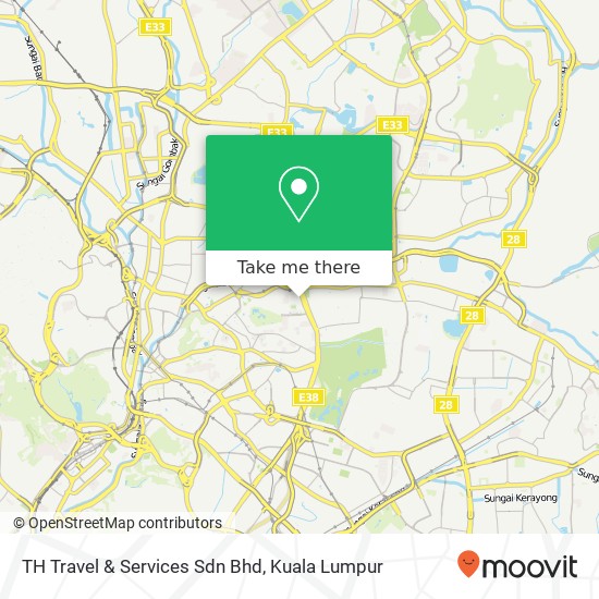 TH Travel & Services Sdn Bhd map