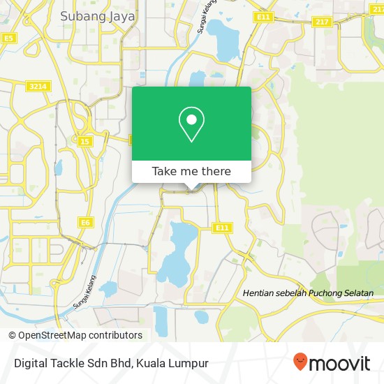 Digital Tackle Sdn Bhd map