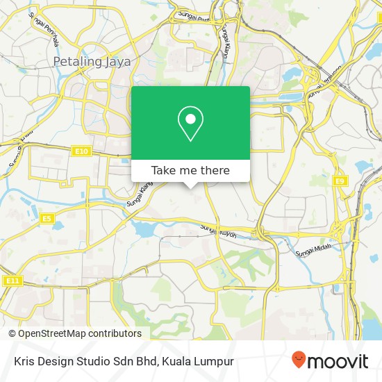 Kris Design Studio Sdn Bhd map