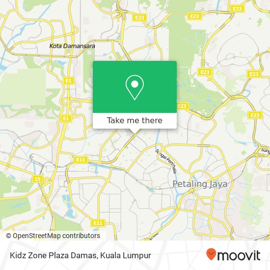 Kidz Zone Plaza Damas map