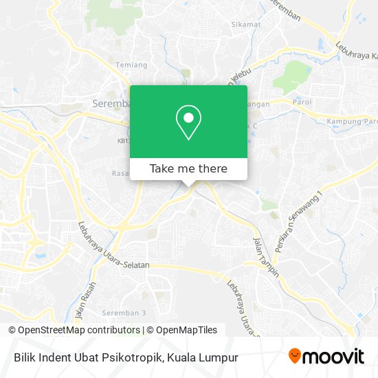 Bilik Indent Ubat Psikotropik map