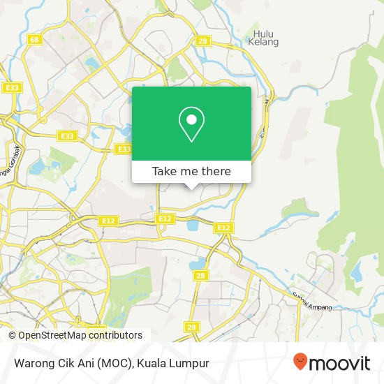 Warong Cik Ani (MOC) map