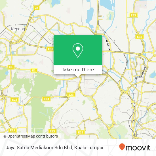 Jaya Satria Mediakom Sdn Bhd map