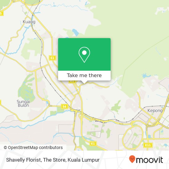 Shavelly Florist, The Store map
