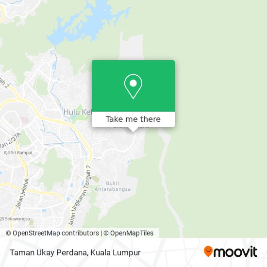 Taman Ukay Perdana map