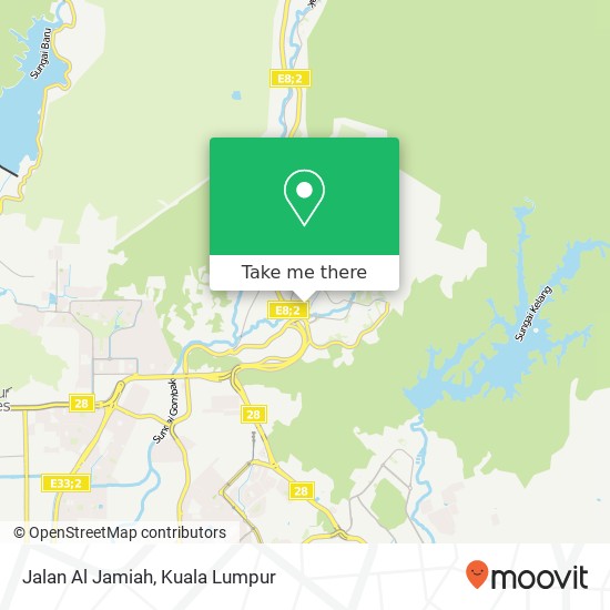 Jalan Al Jamiah map