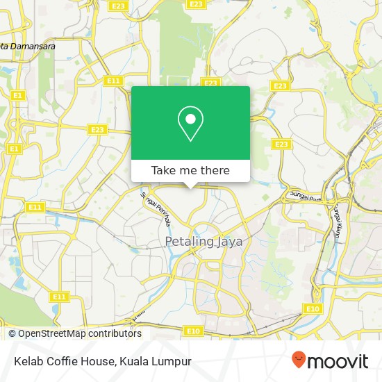 Kelab Coffie House map