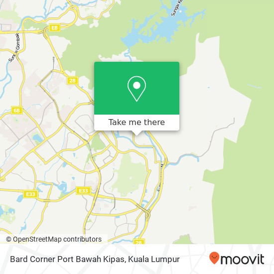 Bard Corner Port Bawah Kipas map