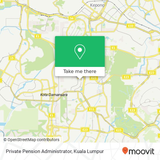 Private Pension Administrator map