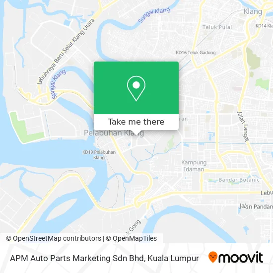 APM Auto Parts Marketing Sdn Bhd map