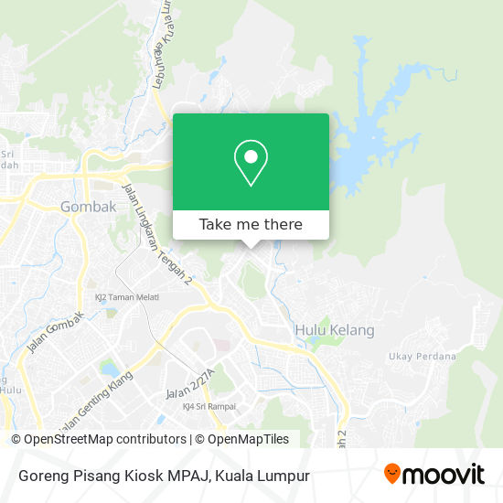 Goreng Pisang Kiosk MPAJ map