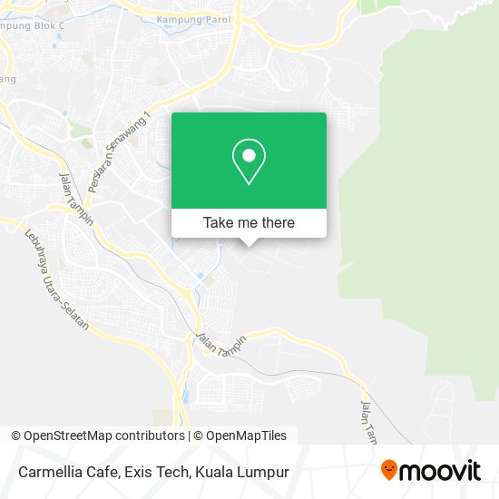 Carmellia Cafe, Exis Tech map