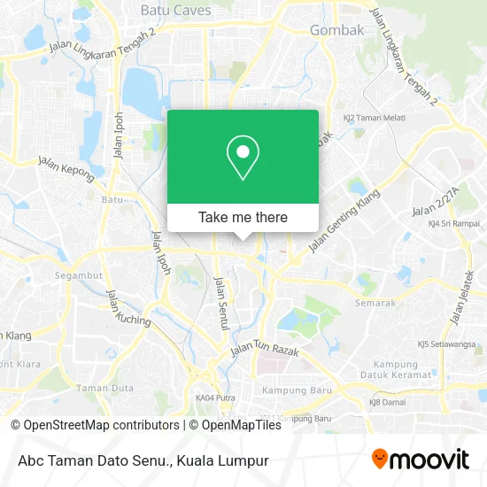 Abc Taman Dato Senu. map