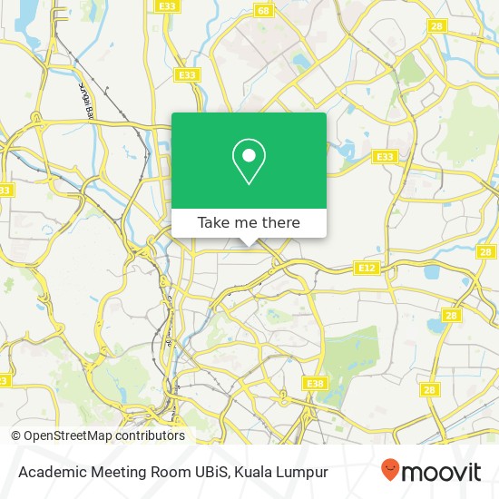 Academic Meeting Room UBiS map