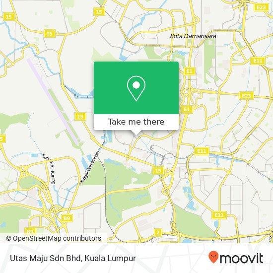 Utas Maju Sdn Bhd map