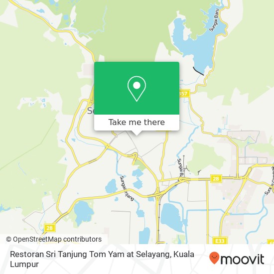 Peta Restoran Sri Tanjung Tom Yam at Selayang