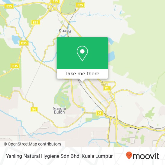 Yanling Natural Hygiene Sdn Bhd map