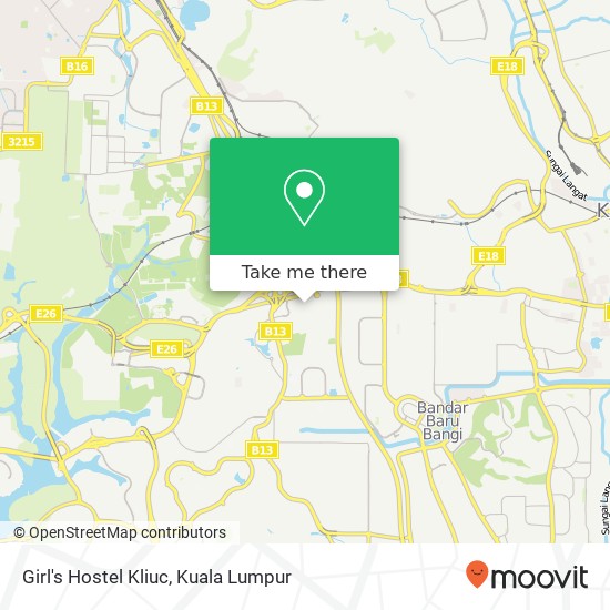 Girl's Hostel Kliuc map