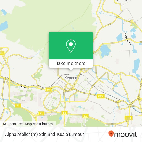 Alpha Atelier (m) Sdn Bhd map