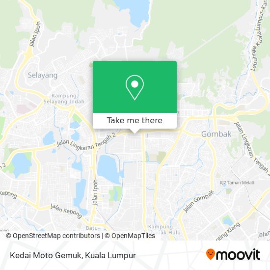 Kedai Moto Gemuk map