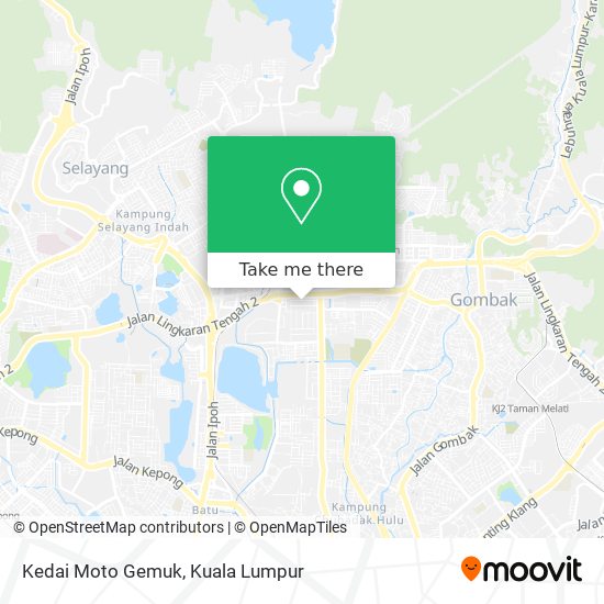 Peta Kedai Moto Gemuk