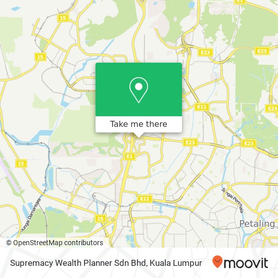 Supremacy Wealth Planner Sdn Bhd map