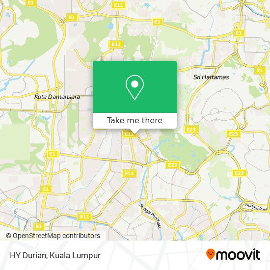 Peta HY Durian