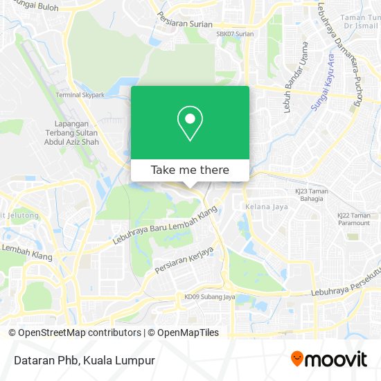 Dataran Phb map