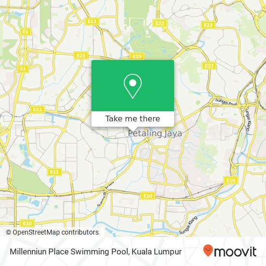 Millenniun Place Swimming Pool map
