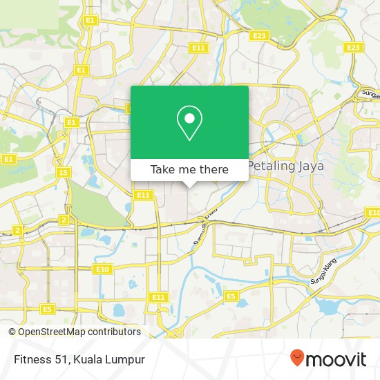 Fitness 51 map