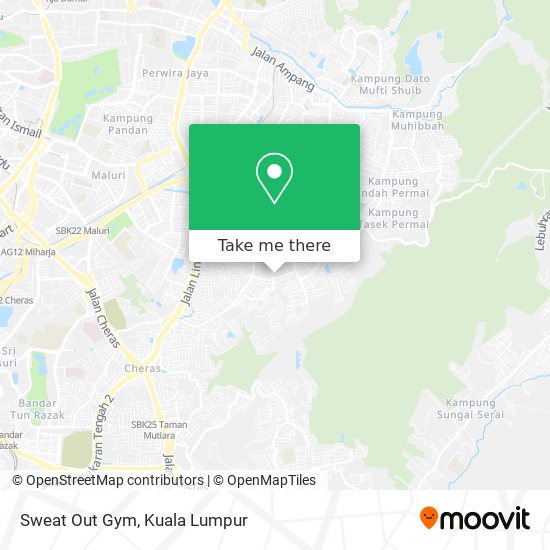 Peta Sweat Out Gym