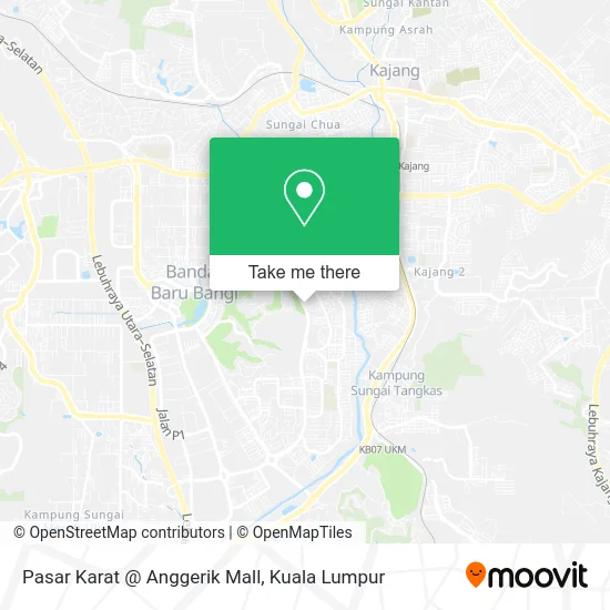 Pasar Karat @ Anggerik Mall map