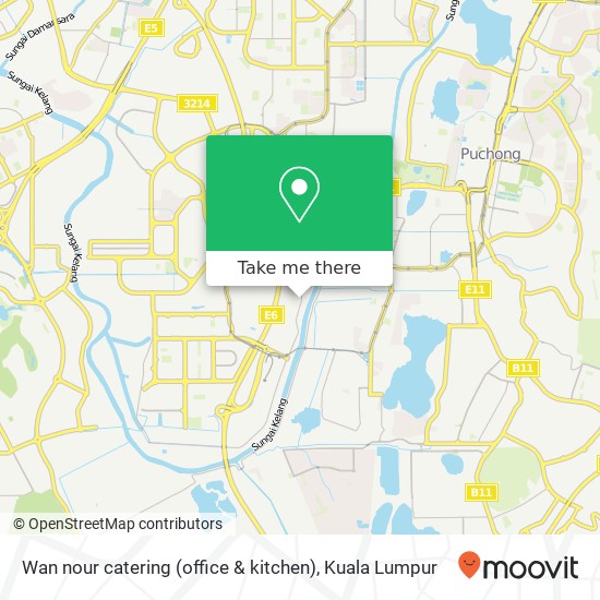 Wan nour catering (office & kitchen) map