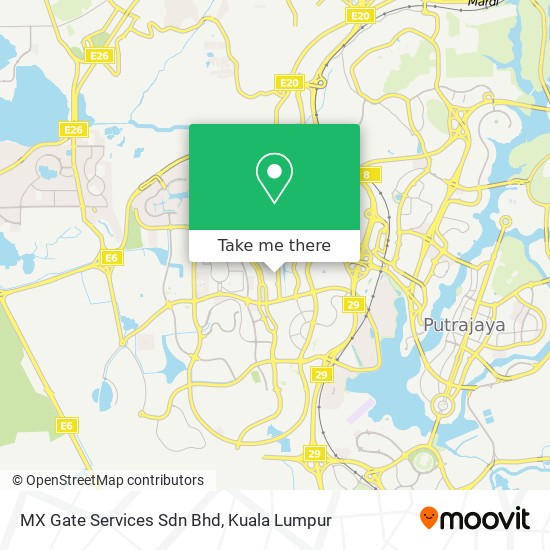 MX Gate Services Sdn Bhd map