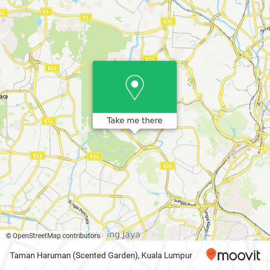 Peta Taman Haruman (Scented Garden)