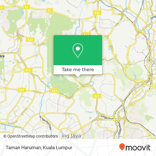Peta Taman Haruman