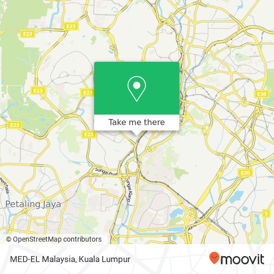 Peta MED-EL Malaysia
