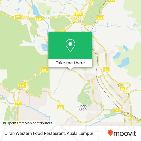 Jiran Wastern Food Restaurant map