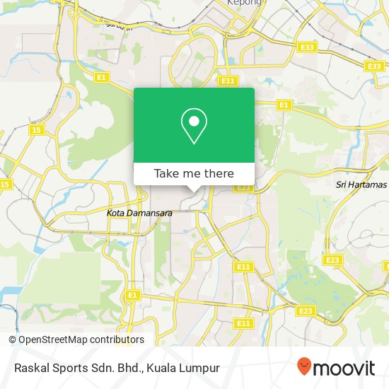 Peta Raskal Sports Sdn. Bhd.
